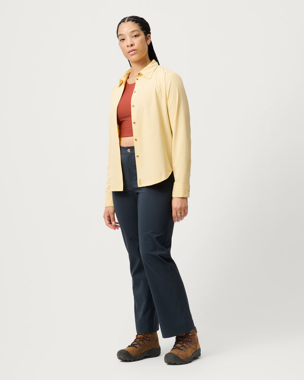 Trail Sun Shirt - The Everyday, Everywhere 50+ UPF Sun Shirt - Buckwheat
