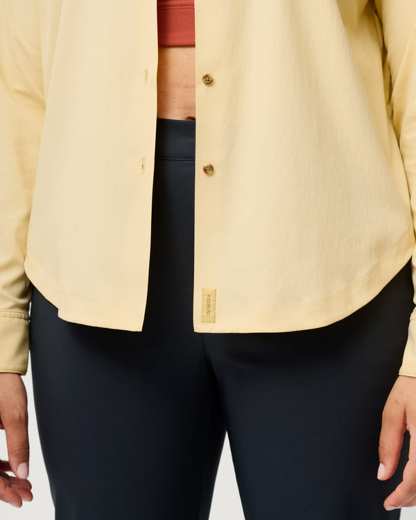 Trail Sun Shirt - The Everyday, Everywhere 50+ UPF Sun Shirt - Buckwheat