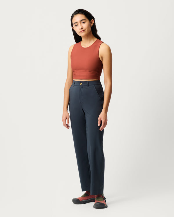 Trail Trousers 02 - High-Performance Women’s Hiking Pants - Iolite