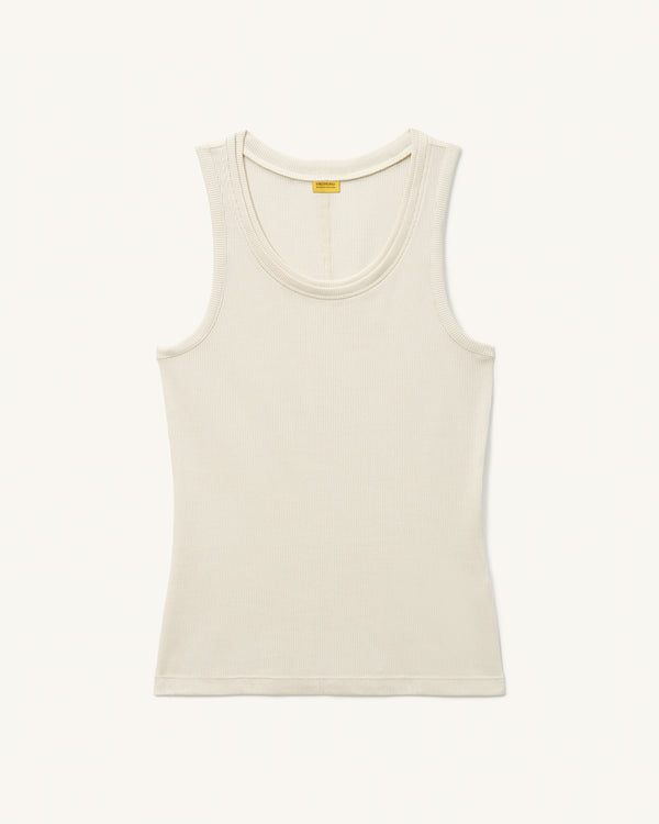 Ribbed Merino Tank - Betula