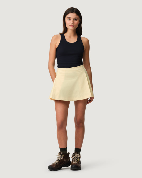 Venture Skort 01 - Fun and Feminine Hiking Skort with Pockets - Buckwheat