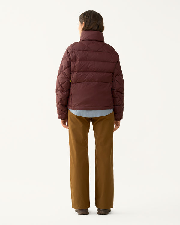 Packable Down Puffer - Obsidian
