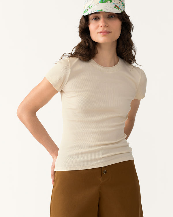 Ribbed Merino T-Shirt - Betula