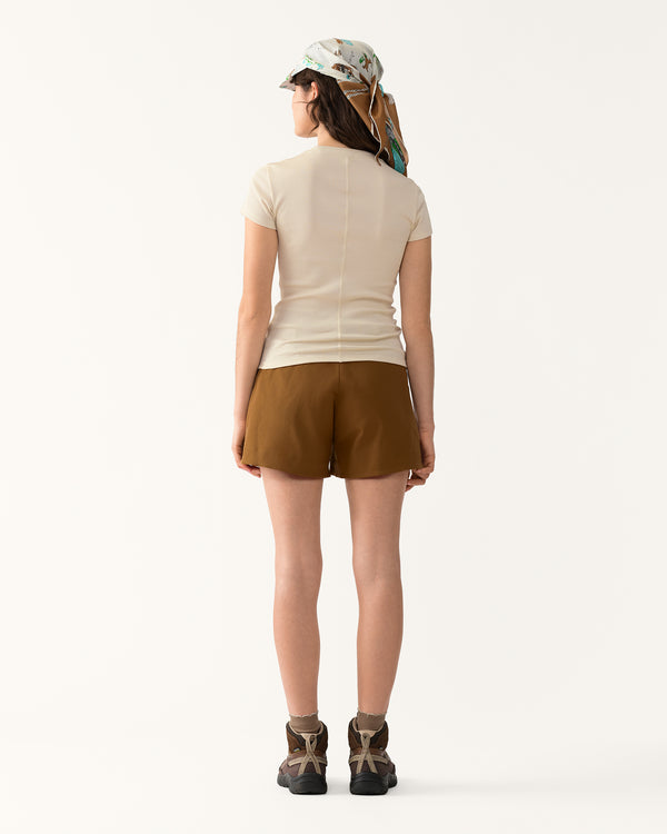 Ribbed Merino T-Shirt - Betula