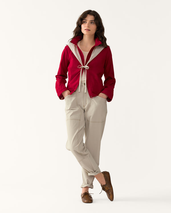 Packable Windbreaker - Rowan/Dolomite
