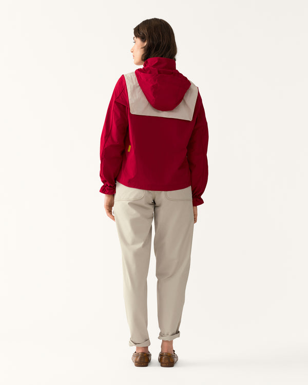 Packable Windbreaker - Rowan/Dolomite
